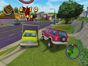 Screenshot de The Simpsons: Hit & Run (UK)