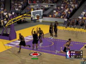 Screenshot de NBA Courtside 2002 (ESP)