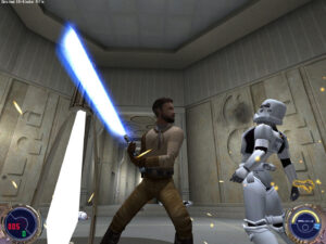 Screenshot de Star Wars: Jedi Knight II - Jedi Outcast (ESP)