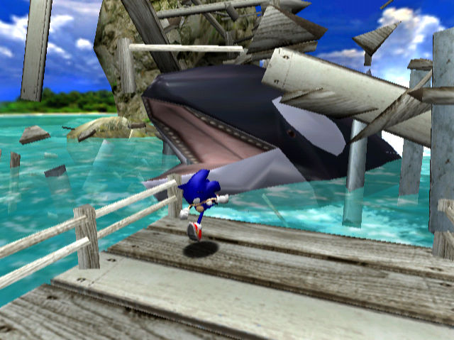 Screenshot de Sonic Adventure (ESP)