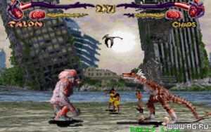 Screenshot de Primal Rage (ESP)
