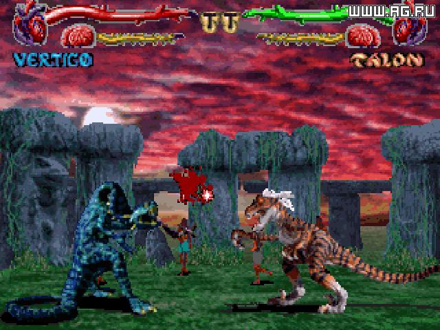 Screenshot de Primal Rage (ESP)