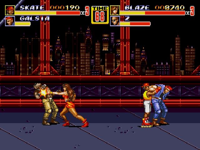 Screenshot de Streets of Rage 2 (ESP)