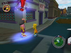 Screenshot de The Simpsons: Hit & Run (UK)