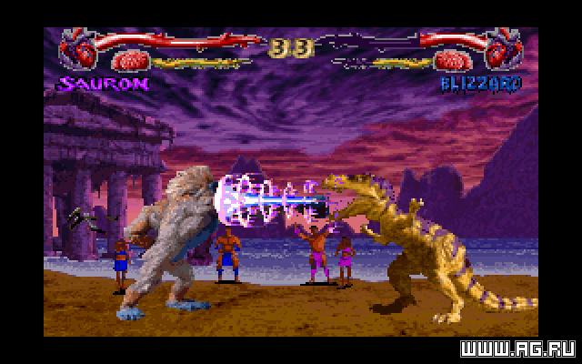 Screenshot de Primal Rage (ESP)