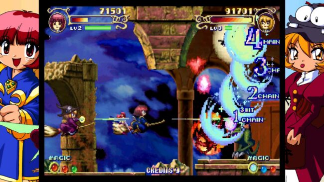 Screenshot de Cotton Guardian Force Saturn Tribute (JAP) (Precintado)