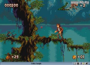Screenshot de Pitfall: The Mayan Adventure (EUR) (Cartucho)