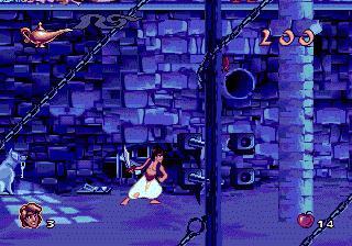 Screenshot de Disney's Aladdin (ESP)