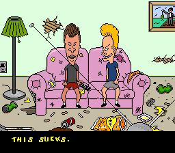 Screenshot de MTV's Beavis and Butt-Head (EUR) (Cartucho)