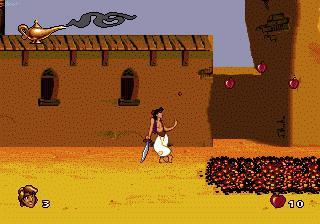 Screenshot de Disney's Aladdin (ESP)