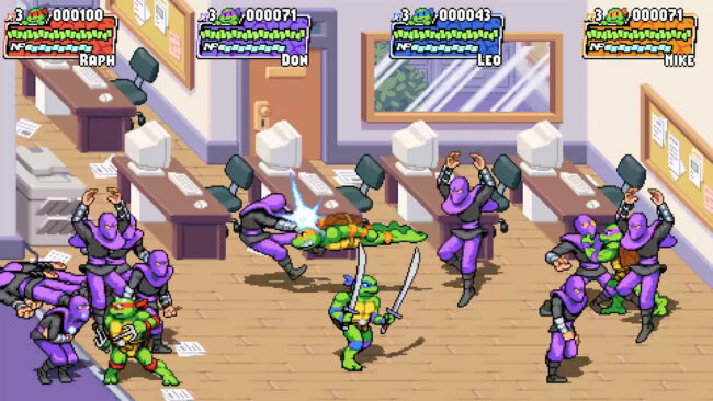 Screenshot de Teenage Mutant Ninja Turtles: Shredder's Revenge - Special Edition (ESP) (Precintado)