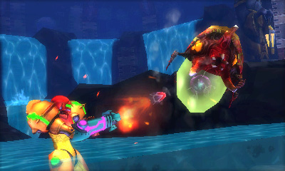 Screenshot de Metroid: Samus Returns (ESP)