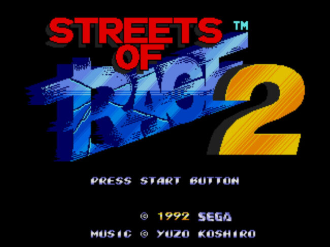 Screenshot de Streets of Rage 2 (ESP)
