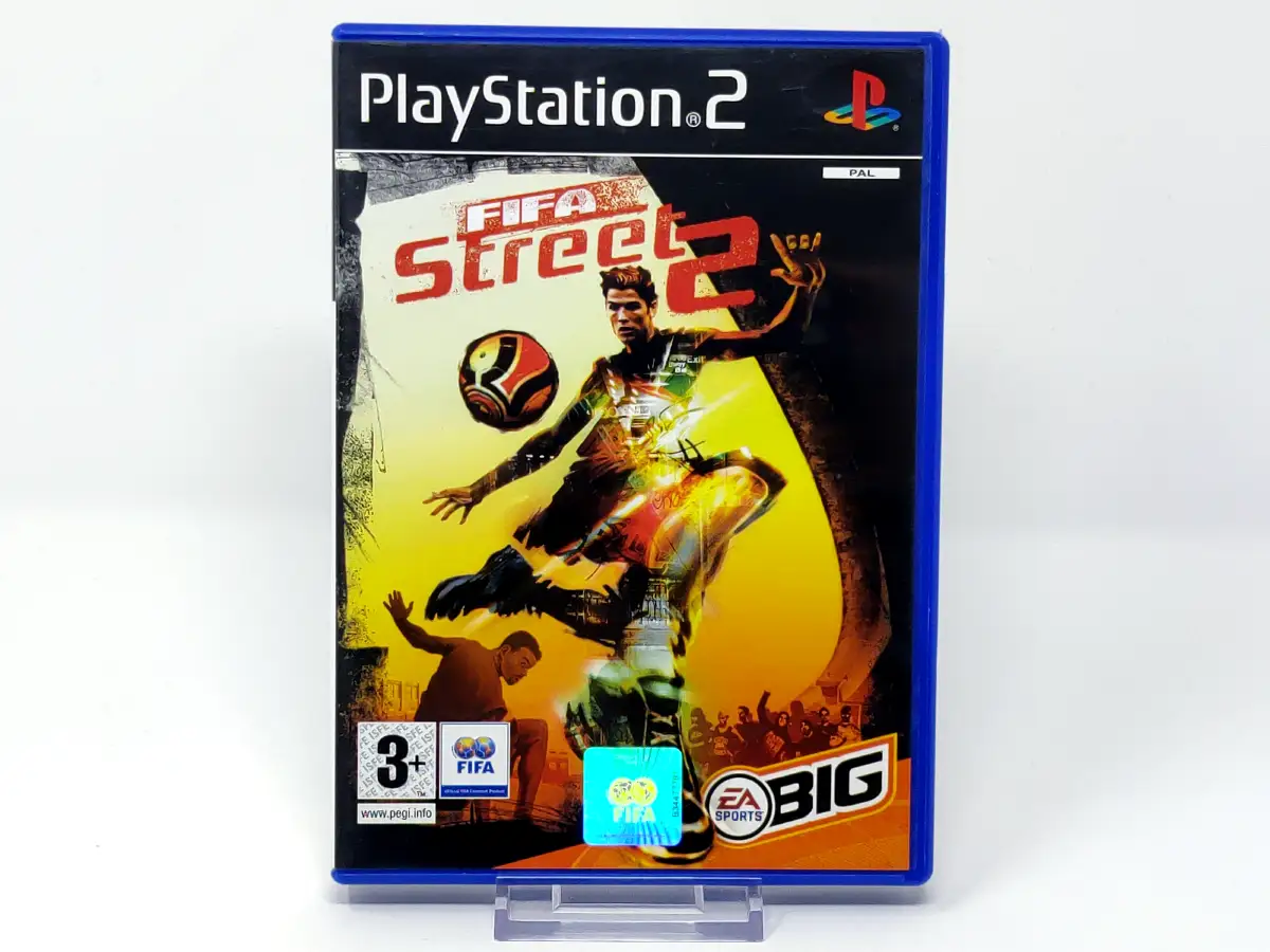 Portada de FIFA Street 2 (ESP) para PlayStation 2, edición PAL España, de segunda mano