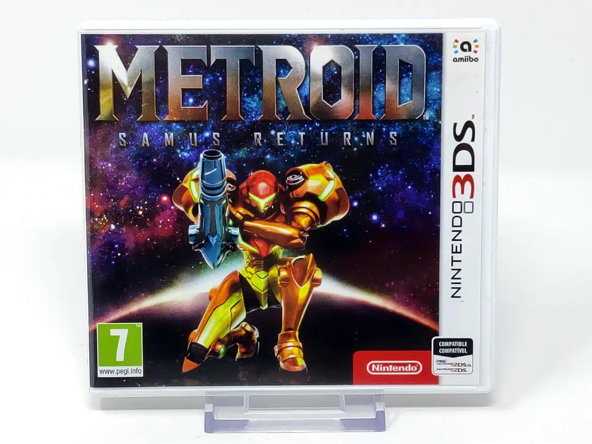 Portada de Metroid: Samus Returns (ESP) para Nintendo 3DS, edición PAL España, de segunda mano