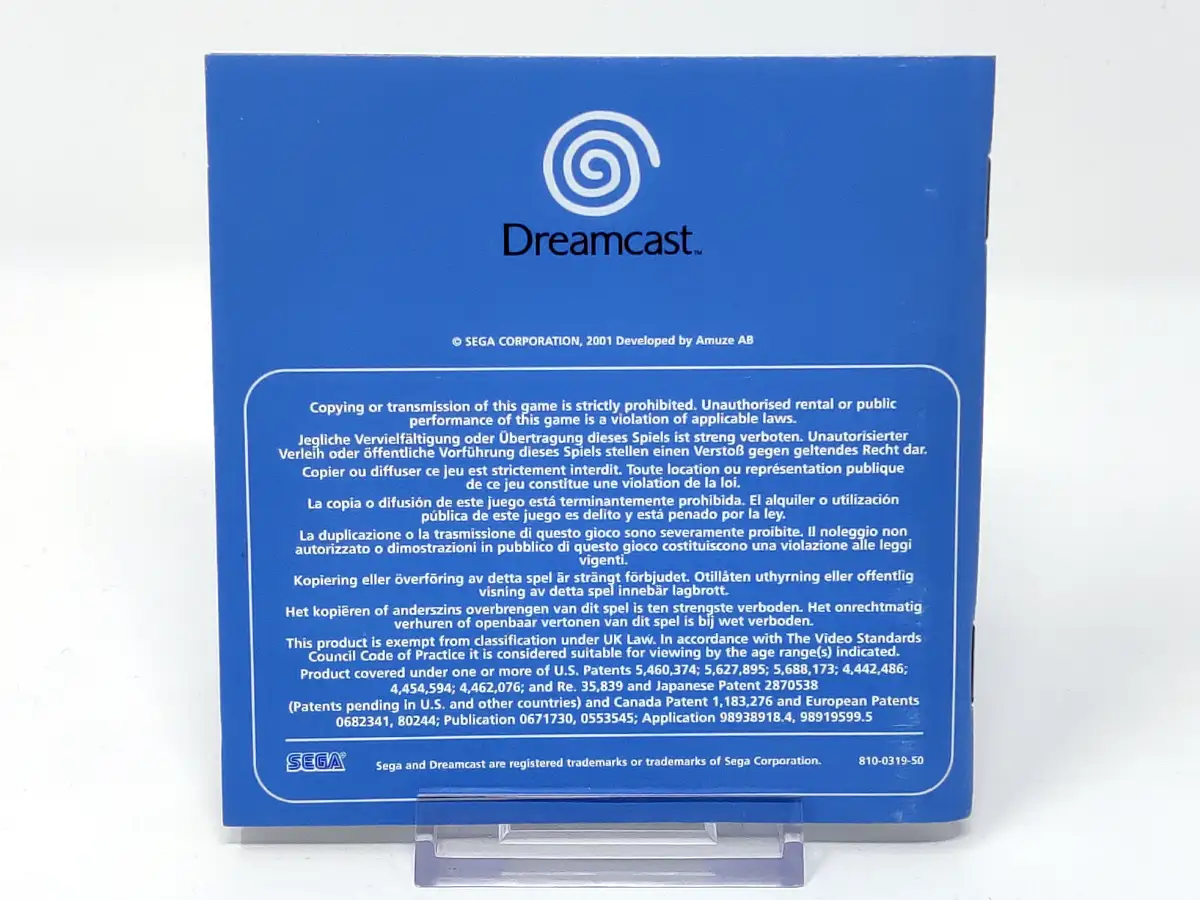 Otro detalle del juego Headhunter (ESP) para Sega Dreamcast