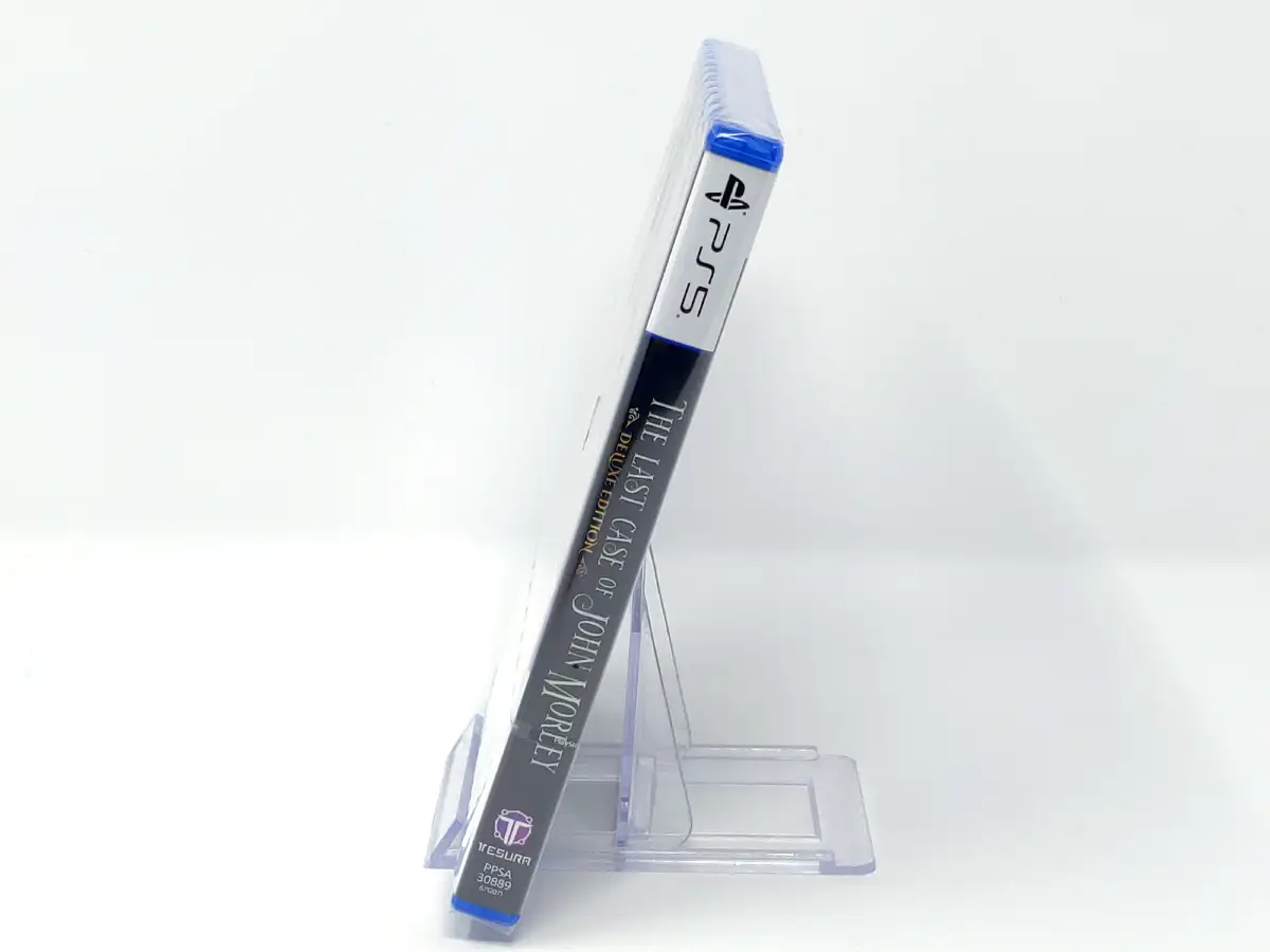 Lateral de la caja de The Last Case of John Morley (Deluxe Edition) (ESP) (Precintado) para PlayStation 5