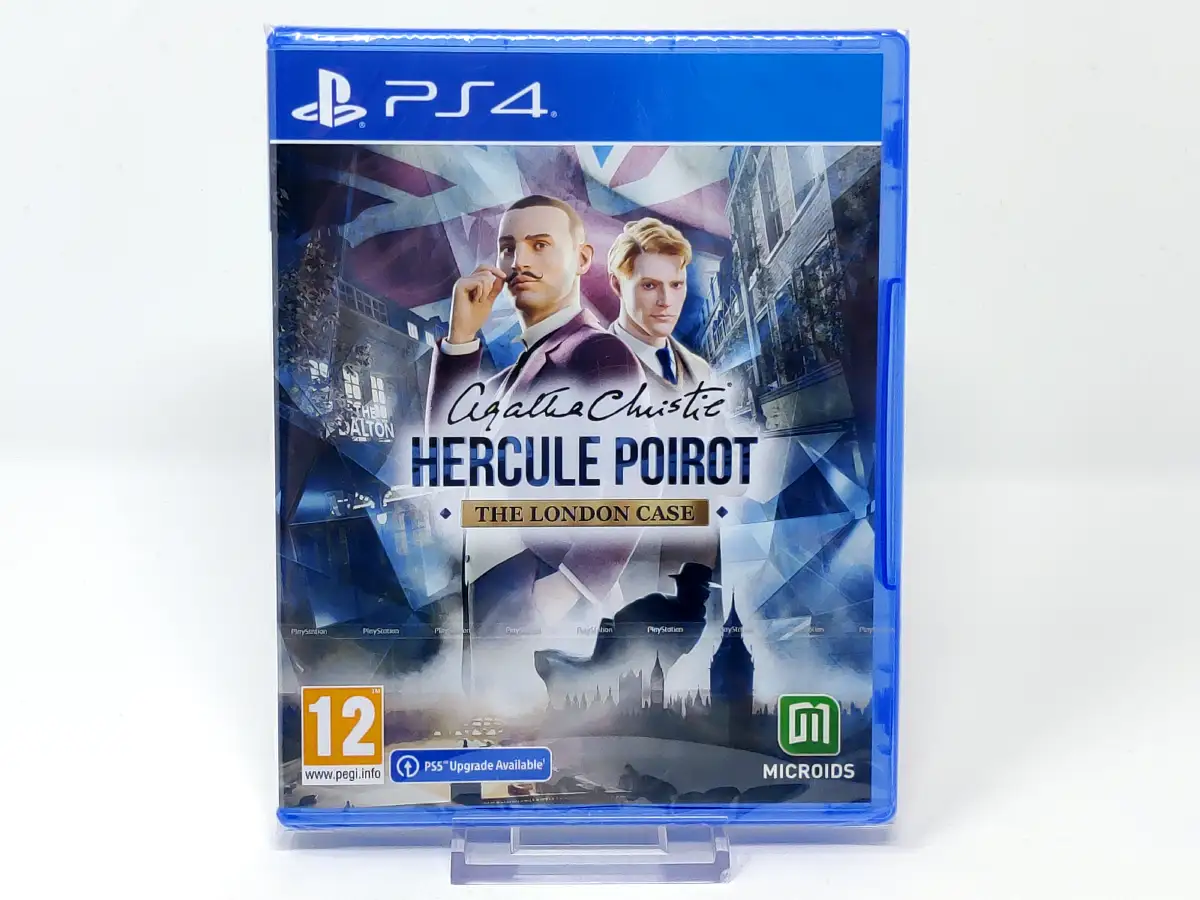 Portada de Agatha Christie - Hercule Poirot: The London Case (ESP) (Precintado) para PlayStation 4, edición PAL España, nuevo