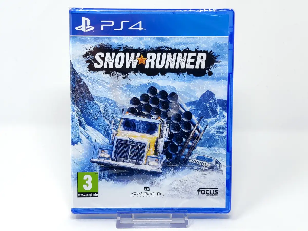 Portada de SnowRunner (ESP) (Precintado) para PlayStation 4, edición PAL España, nuevo