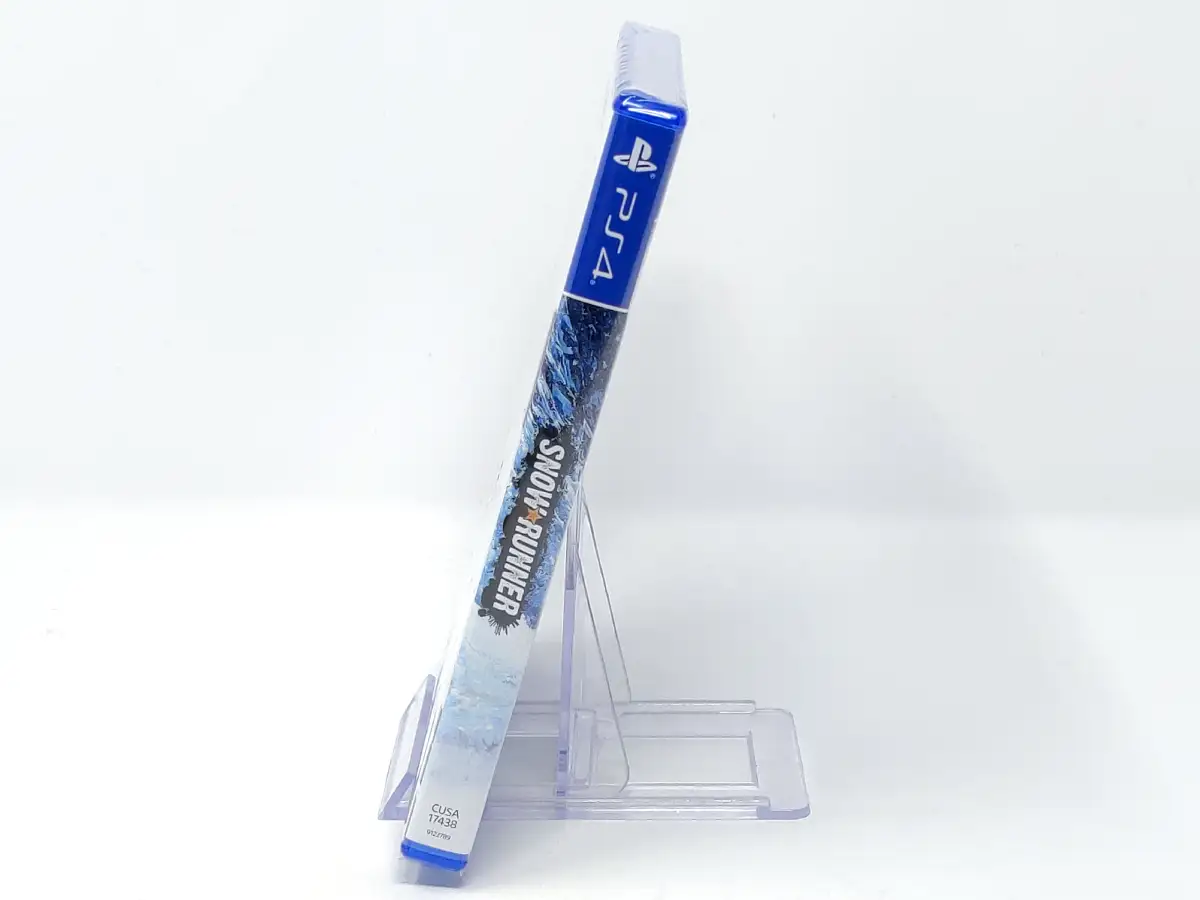 Lateral de la caja de SnowRunner (ESP) (Precintado) para PlayStation 4