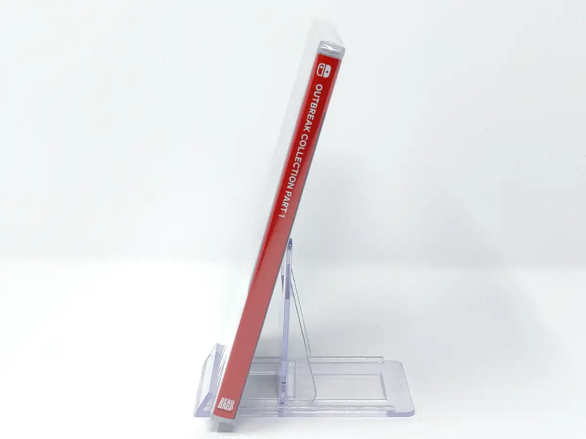 Lateral de la caja de Outbreak Collection: Part 1 (USA) (Limited Run) (Precintado) para Nintendo Switch