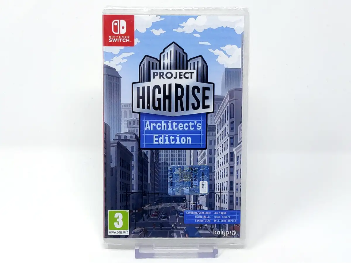 Portada de Project Highrise (Architect's Edition) (ESP) (Precintado) para Nintendo Switch, edición PAL España, nuevo