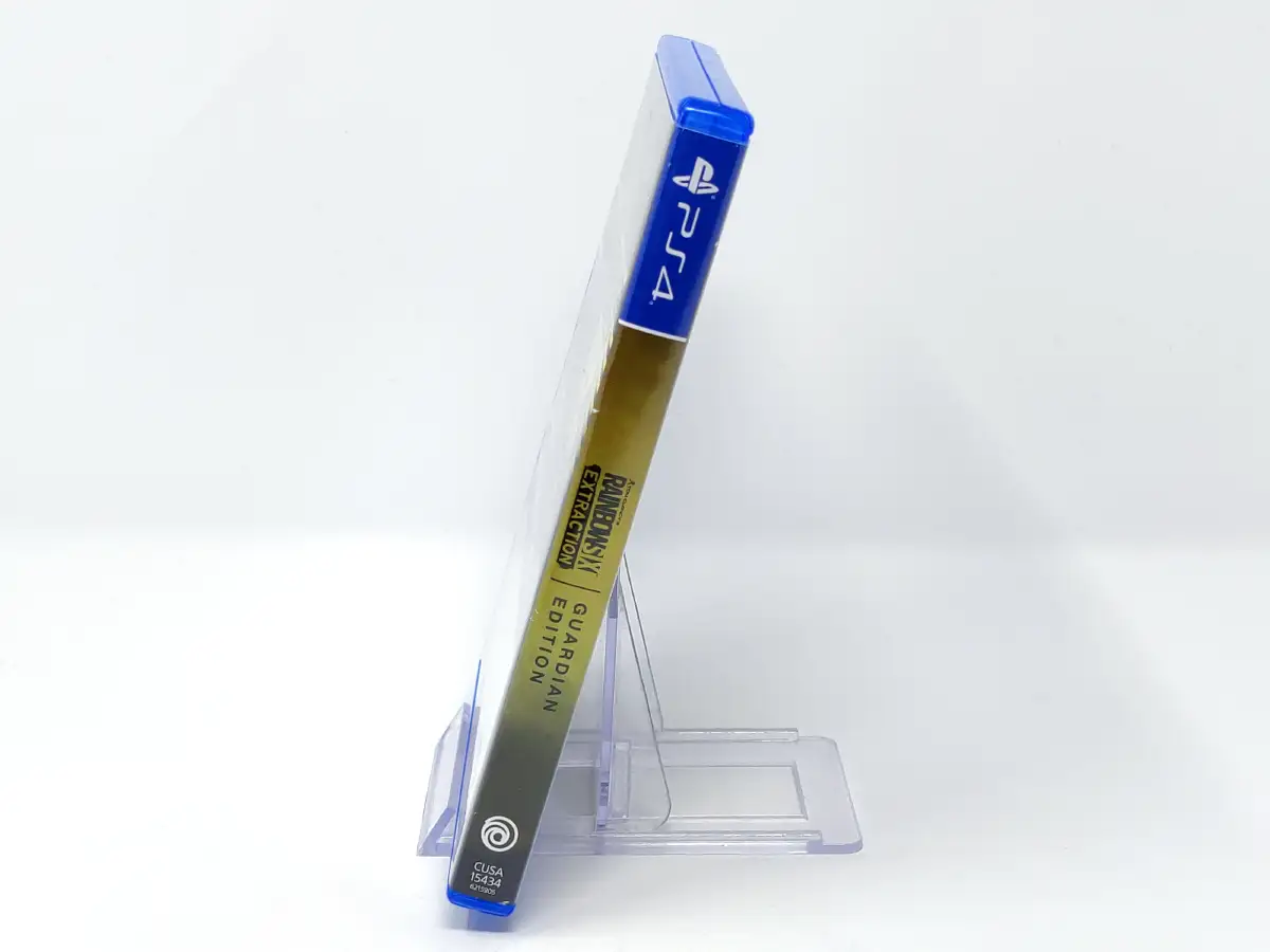 Lateral de la caja de Tom Clancy’s Rainbow Six Extraction (Guardian Edition) (ESP) para PlayStation 4