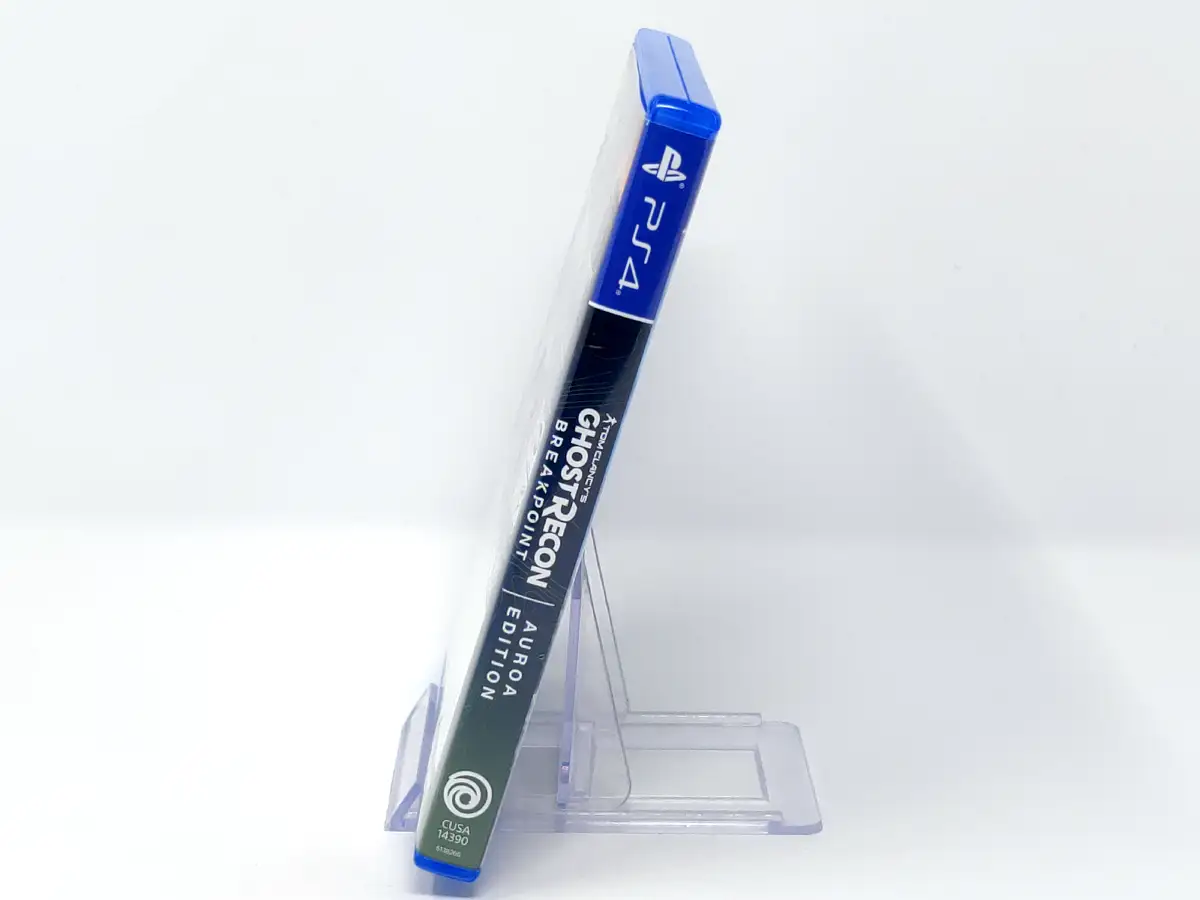 Lateral de la caja de Tom Clancy's Ghost Recon: Breakpoint (Auroa Edition) (ESP) para PlayStation 4