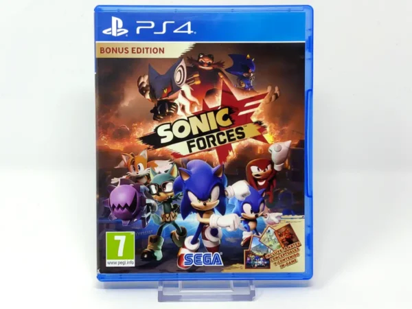 Portada de Sonic Forces (Bonus Edition) (ESP) para PlayStation 4, edición PAL España, de segunda mano