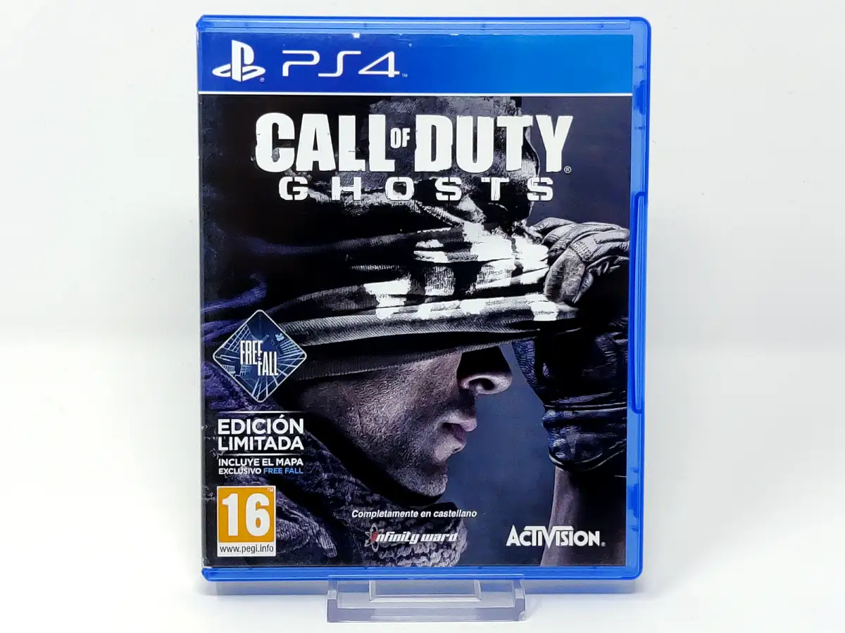 Portada de Call of Duty: Ghosts (Edición Limitada) (ESP) para PlayStation 4, edición PAL España, de segunda mano