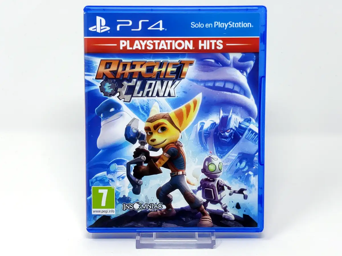 Portada de Ratchet & Clank (ESP) (PS Hits) (v2) para PlayStation 4, edición PAL España, de segunda mano