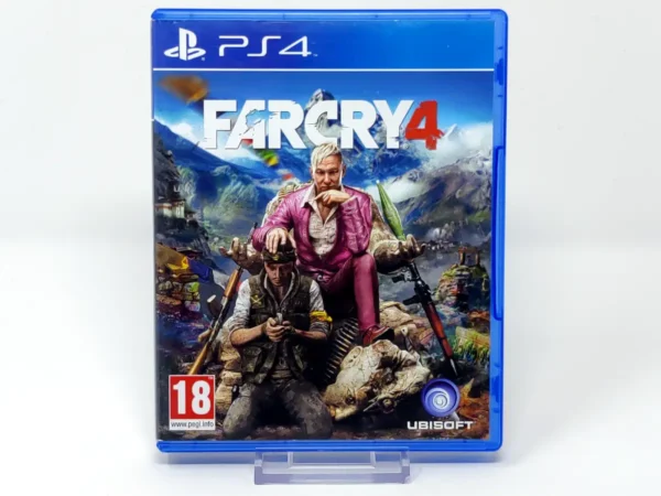Portada de Far Cry 4 (ESP) para PlayStation 4, edición PAL España, de segunda mano