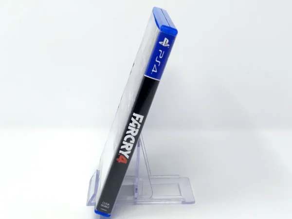 Lateral de la caja de Far Cry 4 (ESP) para PlayStation 4