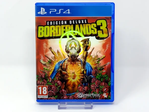Portada de Borderlands 3 (Edición Deluxe) (ESP) para PlayStation 4, edición PAL España, de segunda mano