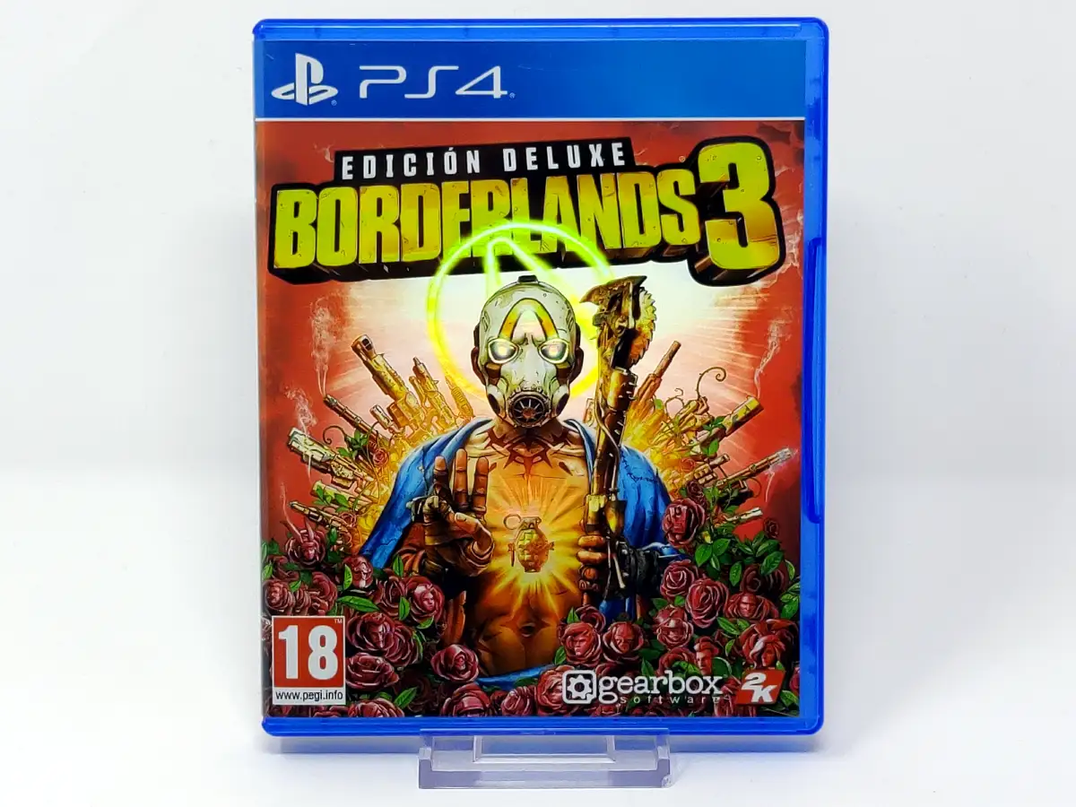 Portada de Borderlands 3 (Edición Deluxe) (ESP) para PlayStation 4, edición PAL España, de segunda mano