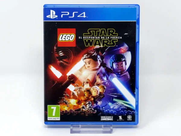 Portada de LEGO Star Wars: El Despertar de la Fuerza (ESP) para PlayStation 4, edición PAL España, de segunda mano