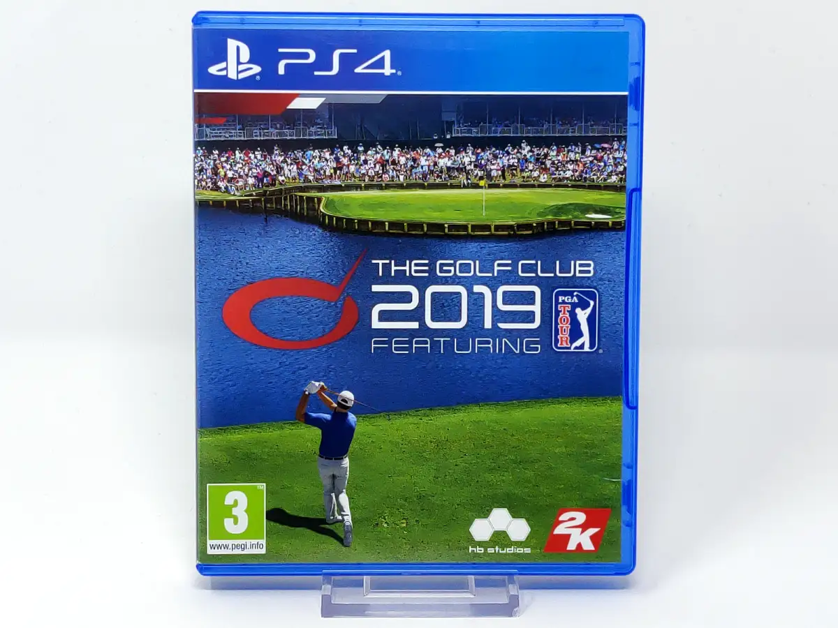 Portada de The Golf Club 2019 featuring PGA TOUR (ESP) para PlayStation 4, edición PAL España, de segunda mano