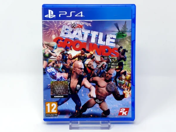 Portada de WWE 2K Battlegrounds (ESP) para PlayStation 4, edición PAL España, de segunda mano