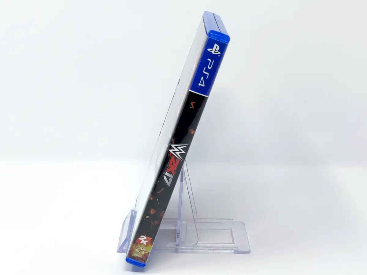 Lateral de la caja de WWE 2K17 (ESP) para PlayStation 4