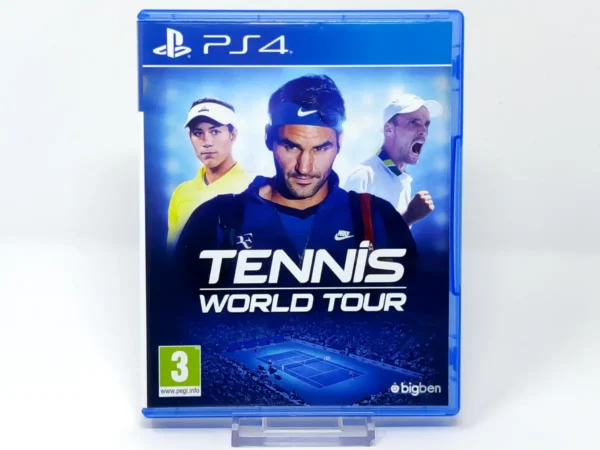 Portada de Tennis World Tour (ESP) para PlayStation 4, edición PAL España, de segunda mano