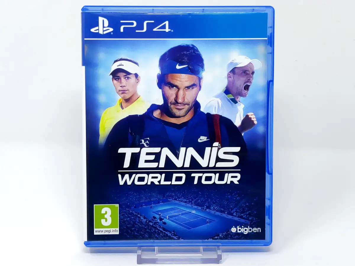 Portada de Tennis World Tour (ESP) para PlayStation 4, edición PAL España, de segunda mano