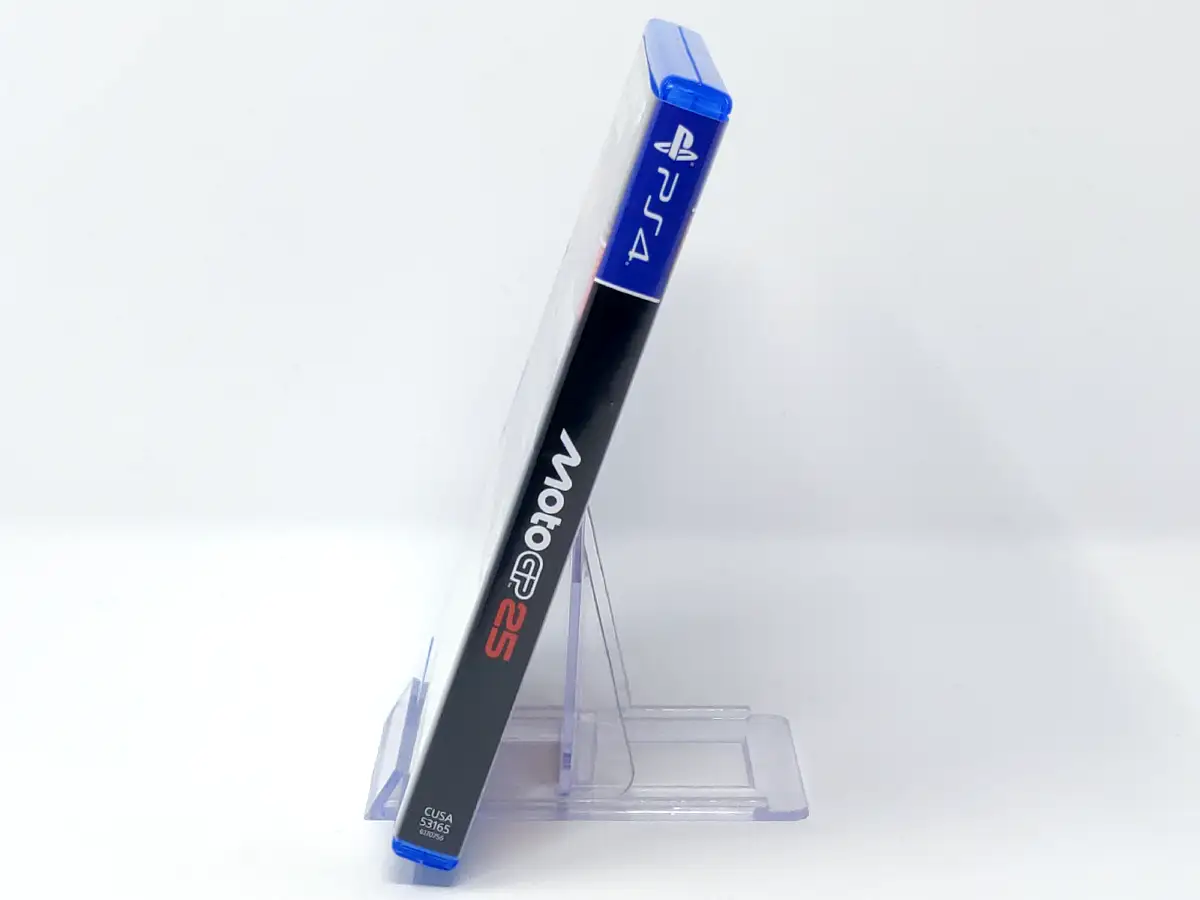 Lateral de la caja de MotoGP 25 (Day One Edition) (ESP) para PlayStation 4