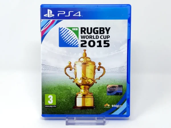 Portada de Rugby World Cup 2015 (ESP) para PlayStation 4, edición PAL España, de segunda mano
