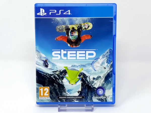 Portada de Steep (ESP) para PlayStation 4, edición PAL España, de segunda mano