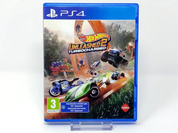 Portada de Hot Wheels: Unleashed 2 - Turbocharged (ESP) para PlayStation 4, edición PAL España, de segunda mano