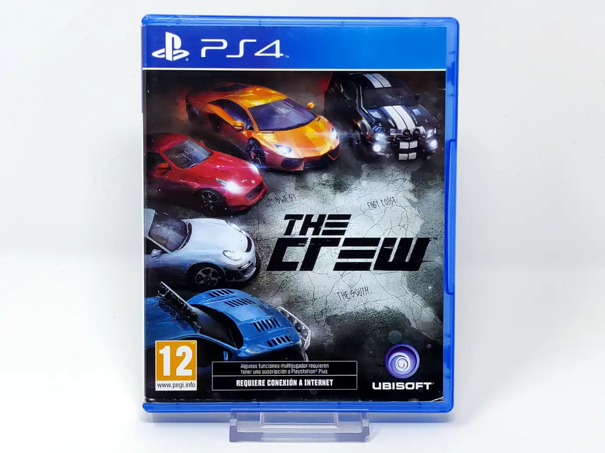 Portada de The Crew (ESP) para PlayStation 4, edición PAL España, de segunda mano
