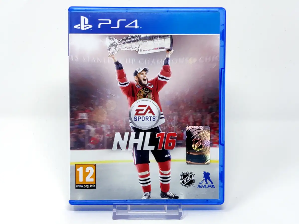 Portada de NHL 16 (UK) para PlayStation 4, edición PAL UK, de segunda mano