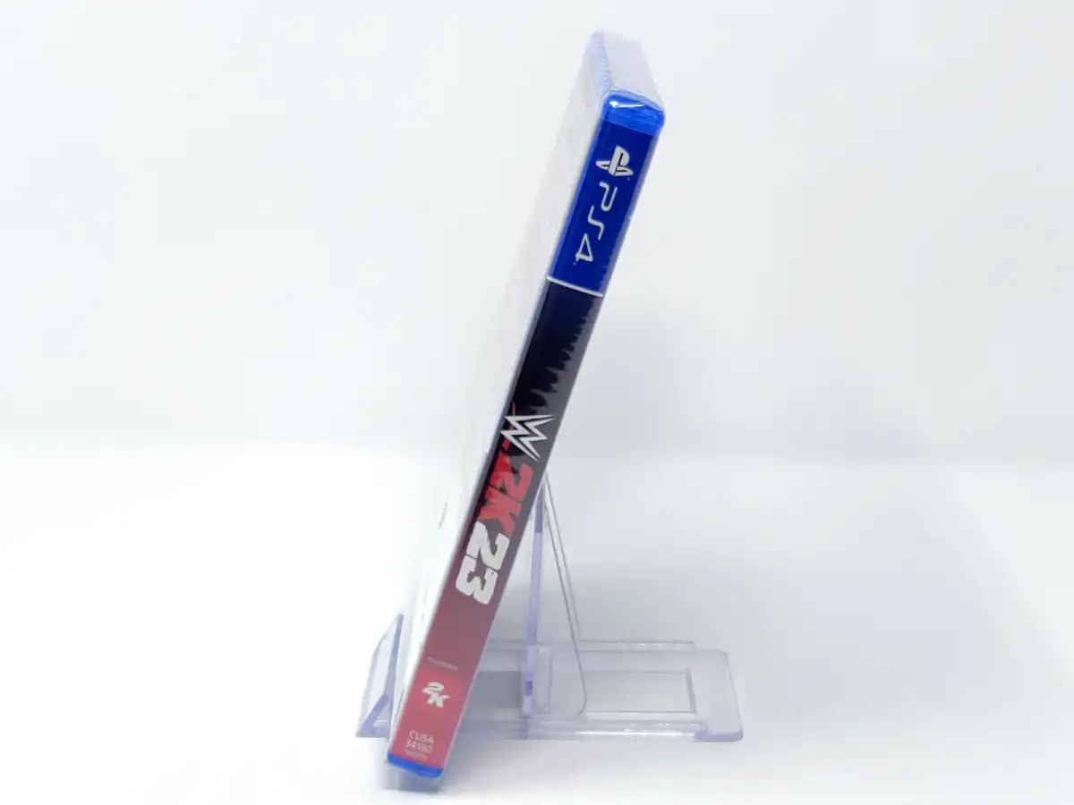 Lateral de la caja de WWE 2K23 (ESP) para PlayStation 4