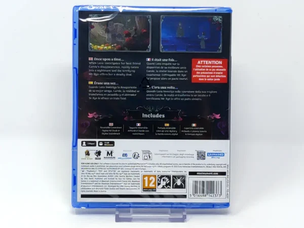 Parte trasera de Bye Sweet Carole (ESP) (Precintado) para PlayStation 5, edición PAL España