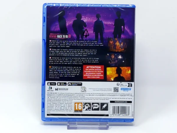 Parte trasera de Lost Records: Bloom & Rage (ESP) (Precintado) para PlayStation 5, edición PAL España